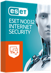 ESET NOD32 Internet Security: продление* 1 год, 3 ПК