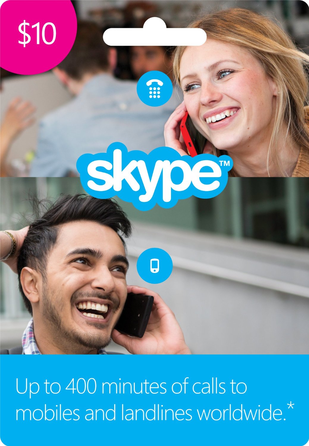 Skype Credit Gift Card 10$ + DISCOUNTS
