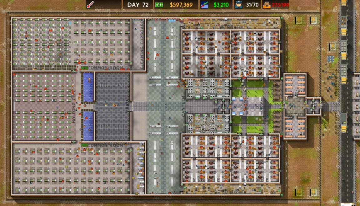 Prison architect как сделать бунт