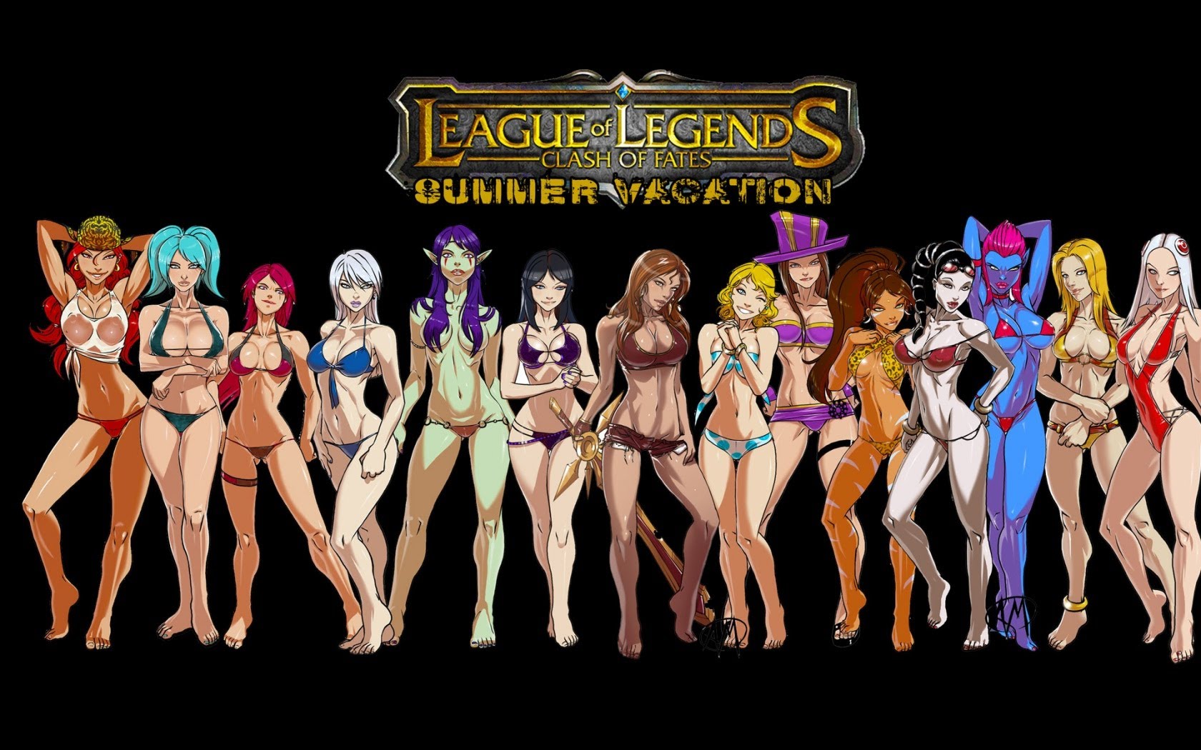 Porno-lague of legends hentai image
