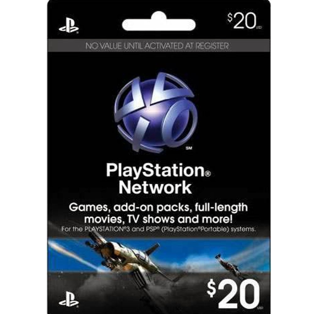 sony playstation card