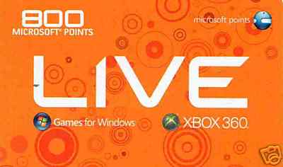 Microsoft Points 800
