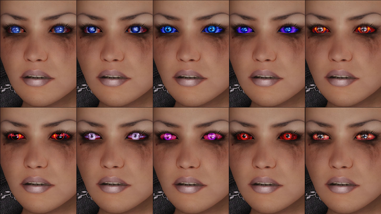 mod for skyrim - DEM Mystic Eyes.