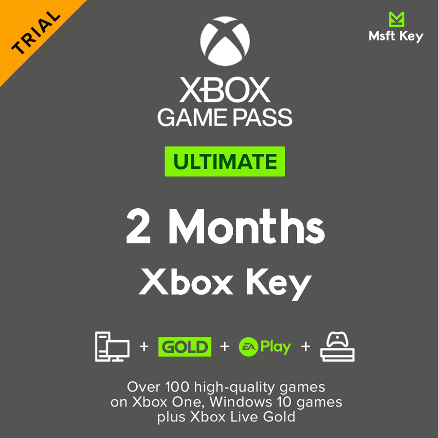 Купить xbox game pass ultimate 2 месяца + ea play Фотография xbox game pass ultimate 2 месяца + ea play