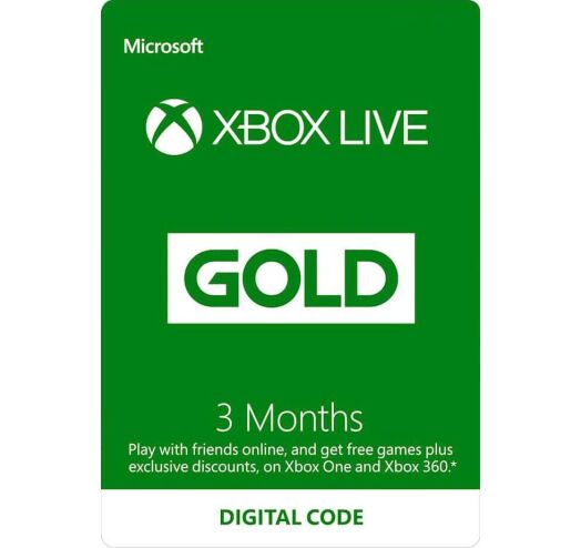 🔥Xbox Live Gold 3 Months KEY Digital Code ✅