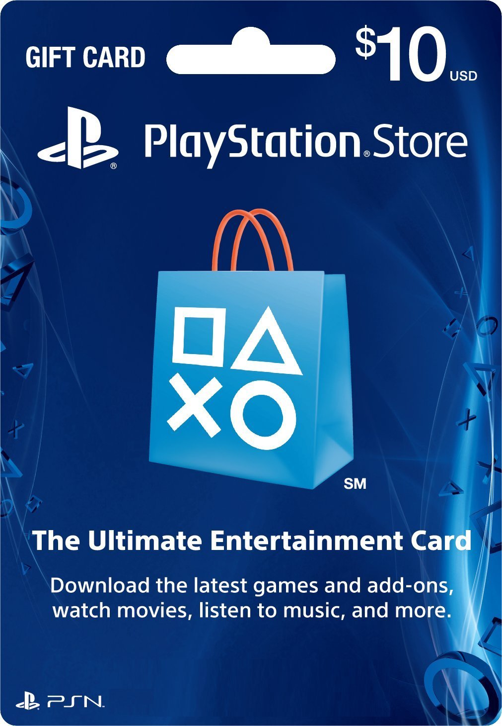 PSN Gift Card Code USA $ 10 for the PS4, PS3, PS Vita