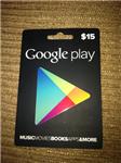 Google Play Gift Card $15 (real photo) + DISCOUNT