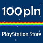 ⭐️PSN Top Up Card 100 PLN Poland