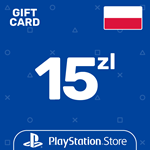 ⭐️Карта Пополнения PSN 15 Злотых (PLN) Польша