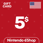 ⭐️Nintendo eShop 5$ (USD) США