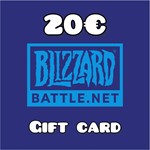 🔥 Blizzard Gift Card 20 EUR (Официальный 🔑 КЛЮЧ EU)