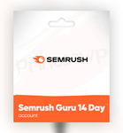 SEMRUSH GURU 14 DAY PREMIUM ACCOUNT 🟥AUTO DELIVERY✅ - irongamers.ru