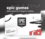 ✨Новый Epicgames аккаунт (Регион Турция/Полный доступ)