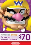🔥 Nintendo EShop 70$ 🔥USA 🔥0% Комиссии 🔥