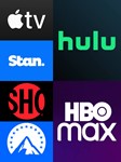 HBO MAX HULU БЕЗ РЕКЛАМЫ ПАРАМУНТ STAN APPLE TV+ SHOWTI