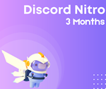 🚀 DISCORD NITRO 3 MONTHS + 2 BOOSTS - 100% Works