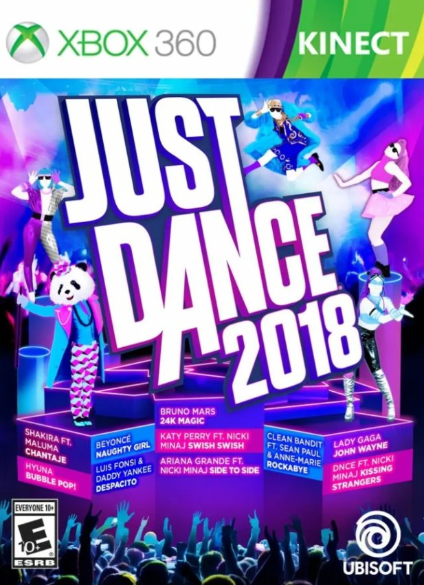 ⭐🎮JUST DANCE 2018 | LICENSE TRANSFER | XBOX 360