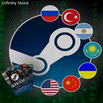 🔥 НОВЫЙ АККАУНТ STEAM ✅КАЗАХСТАН/ТУРЦИЯ/США/РФ+СНГ/.. - irongamers.ru