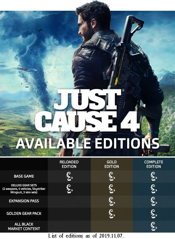 Complete 4 offers. Just cause 4 [ps4]. Just cause 4 Xbox. Just cause 4 Reloaded Edition. Just cause 4 (Xbox one) обложка
