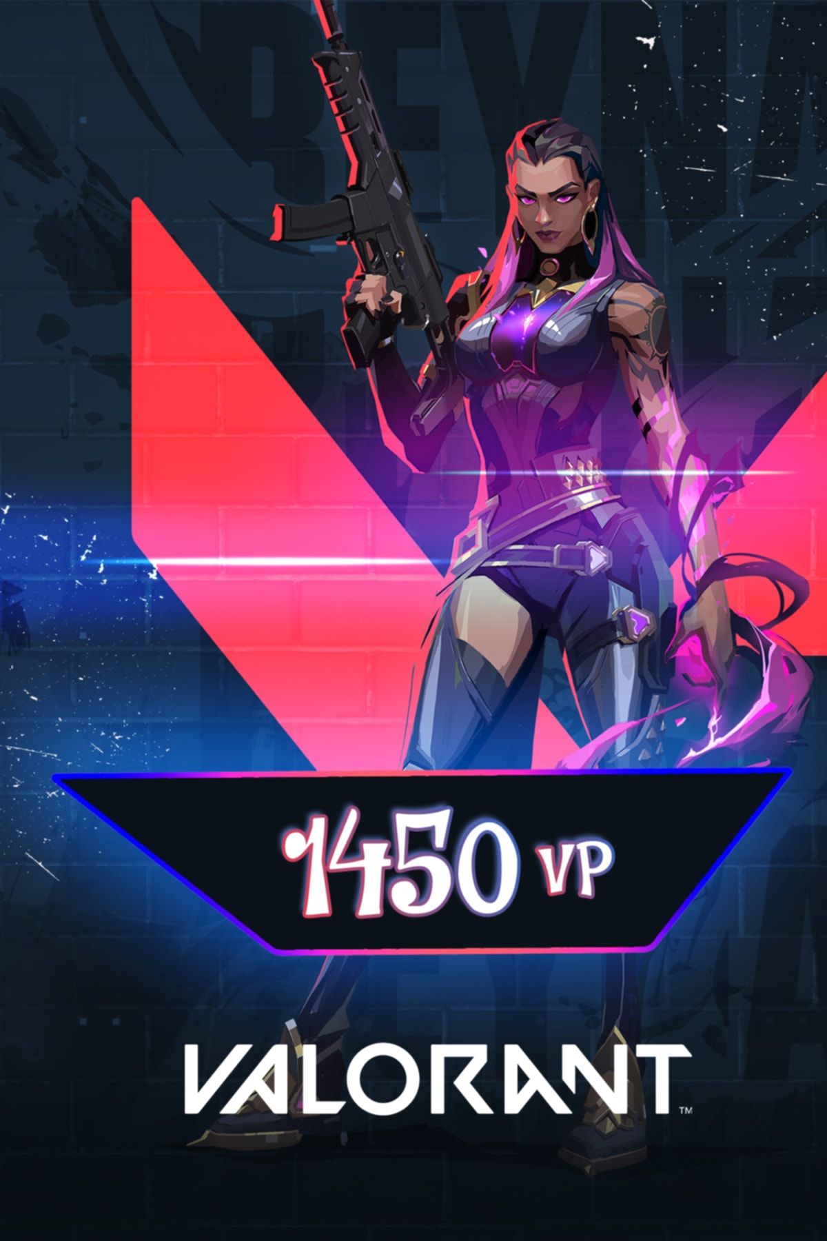 Buy Riot Games 1450 VP Valorant Point FOR TURKEY ACCOUNT and download