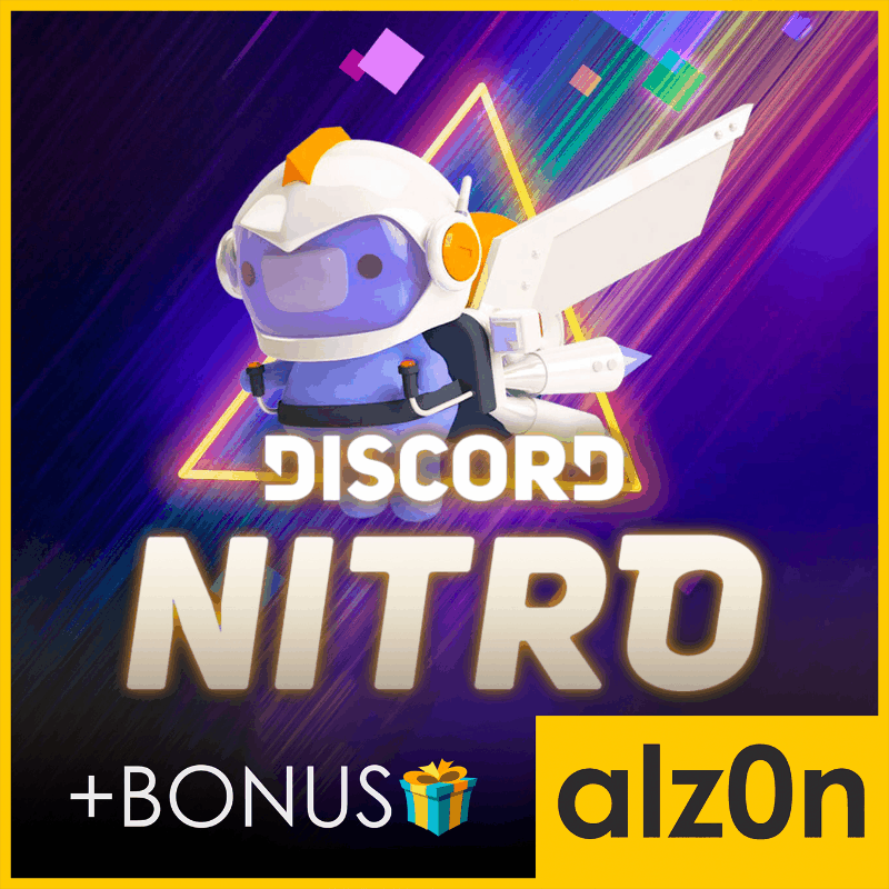 Buy ⚫Discord Nitro Full 1-12 months + 2 boosts + GIFT🎁 cheap, choose ...