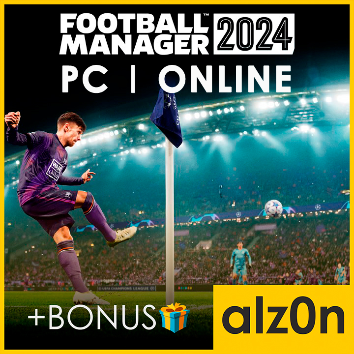 ⚫Football Manager 2024 + 450 games🧿PC | ONLINE