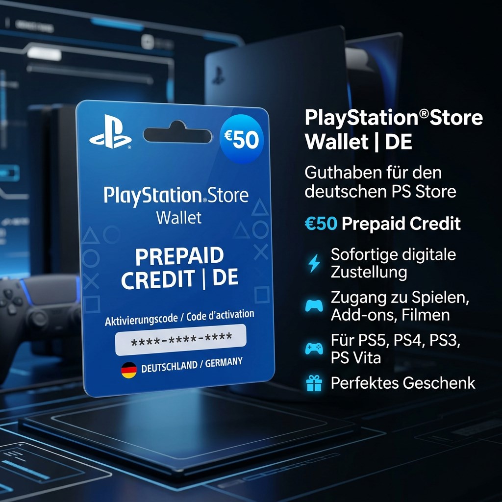 PlayStation Store Wallet Top-up | DE (Germany) | INSTANT DELIVERY photo 1