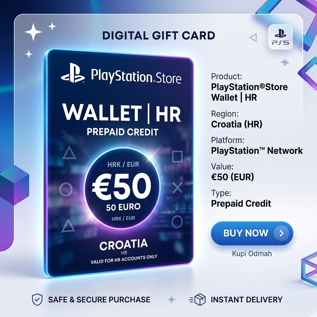 PlayStation Store Wallet Top-up | HR (Croatia) | INSTANT DELIVERY photo 1