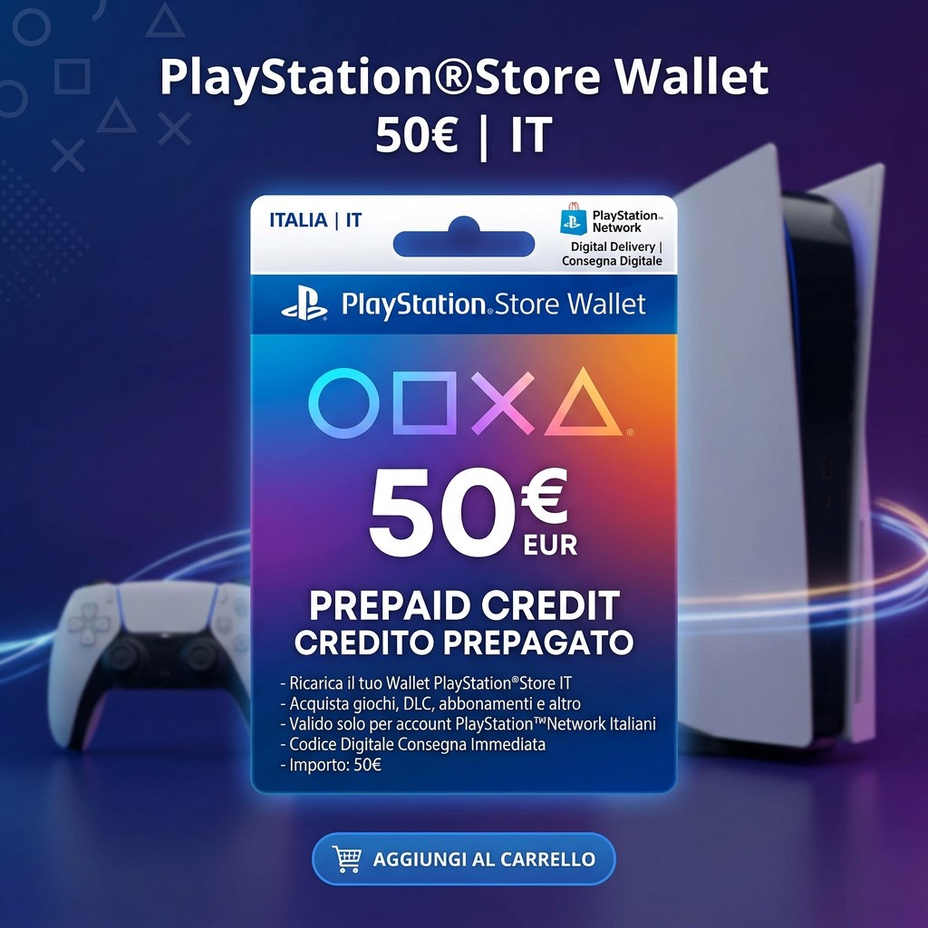 PlayStation Store Wallet Top-up | IT (Italy) | INSTANT DELIVERY photo 1