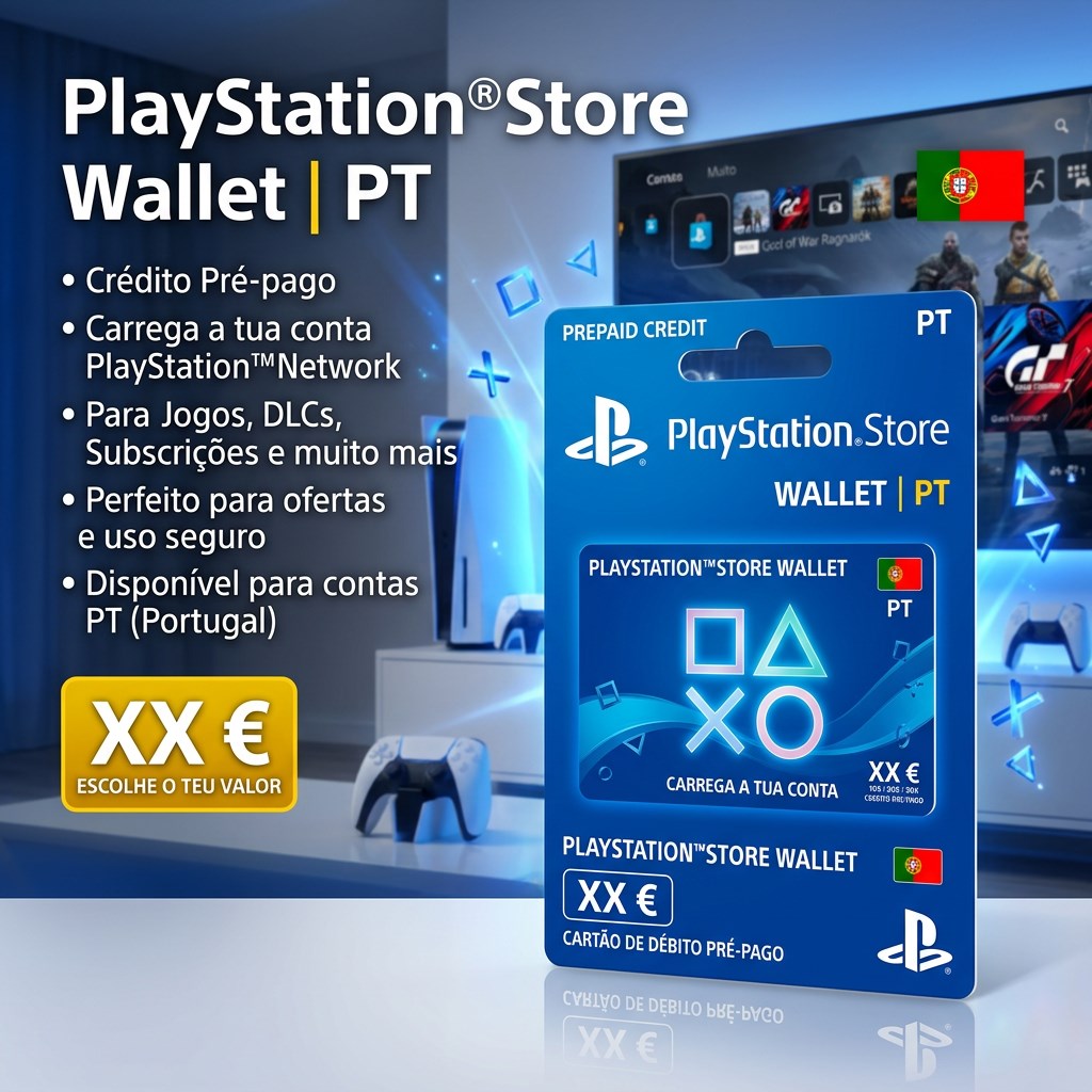 PlayStation Store Wallet Top-up | PT (Portugal) | INSTANT DELIVERY photo 1
