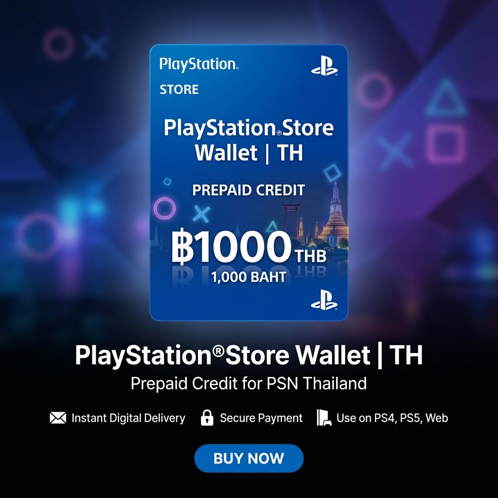 PlayStation Store Wallet Top-up | TH (Thailand) | INSTANT DELIVERY photo 1