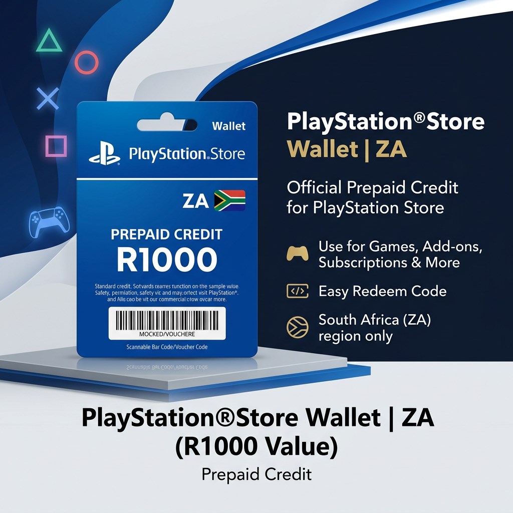 PlayStation Store Wallet Top-up | ZA (South Africa) | INSTANT DELIVERY photo 1
