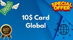 *10$ CARD GLOBAL*All Services/Google/Others.ect**