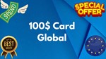 💵100$ Card Global🌎All Services/Subscriptions/Others✅
