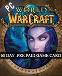 ⭐World of Warcraft 60days Time Card Battle.net KeyEURO✅