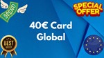 💶40€ Card Global🌎All Services/Subscriptions/Others✅⭐️ - irongamers.ru