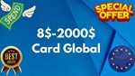 💵8$-2000$ GLOBAL CARD🌎All Services/Google/Others.ect⚡ - irongamers.ru