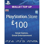PlayStation Network PSN £100 💳 Великобритания 💳