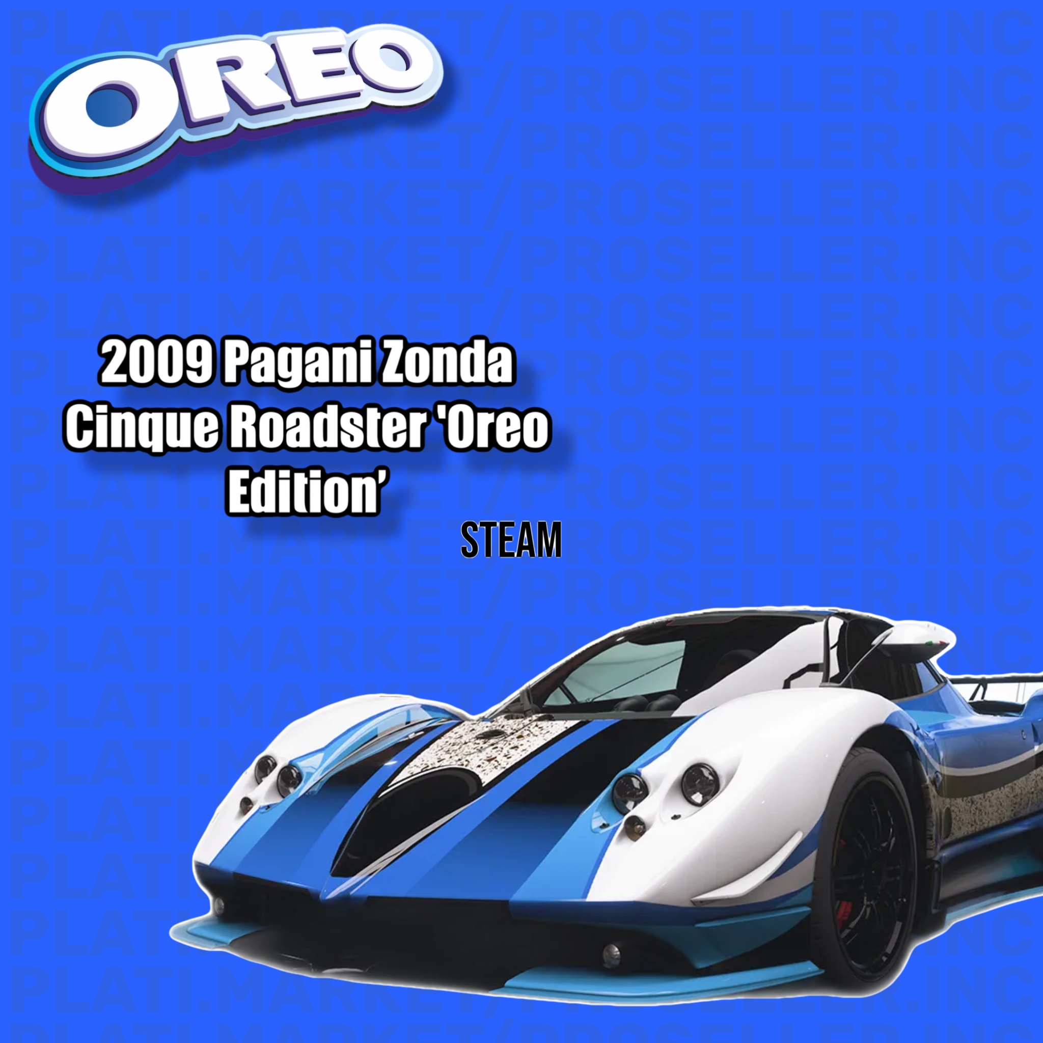 Forza Horizon 5, 2009 Pagani Zonda Cinque Roadster, STEAM