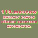 Добавить сайт обмена визитами в каталог 110.moscow