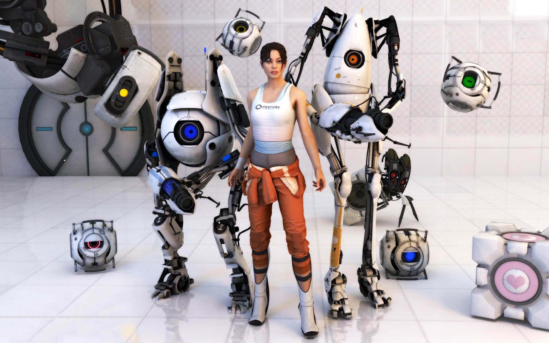 Portal 2 предметы для роботов фото 22