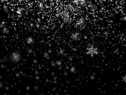 Excellent and beautiful screensaver 3D Snow (2009)