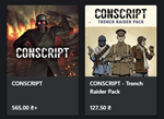 ***CONSCRIPT - Deluxe Edition XBOX*На любой аккаунт***