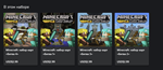 ***Minecraft сезонный пропуск Наборы карт Битва XBOX***