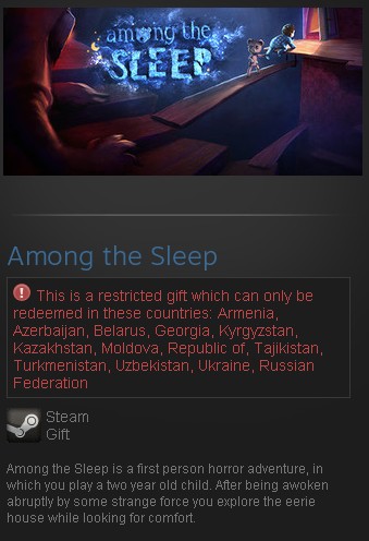 Among the Sleep (Steam Gift/RU CIS) + подарок