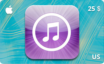 iTunes / App Store Gift Card 25$ USA-регион