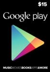 Google Play Gift Card 15 USD USA-регион