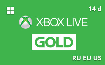 Xbox Live Gold Trial (Xbox One) 14 д. RU/EU/US