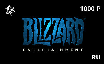 Blizzard Gift Card 1000 rub. RU-region