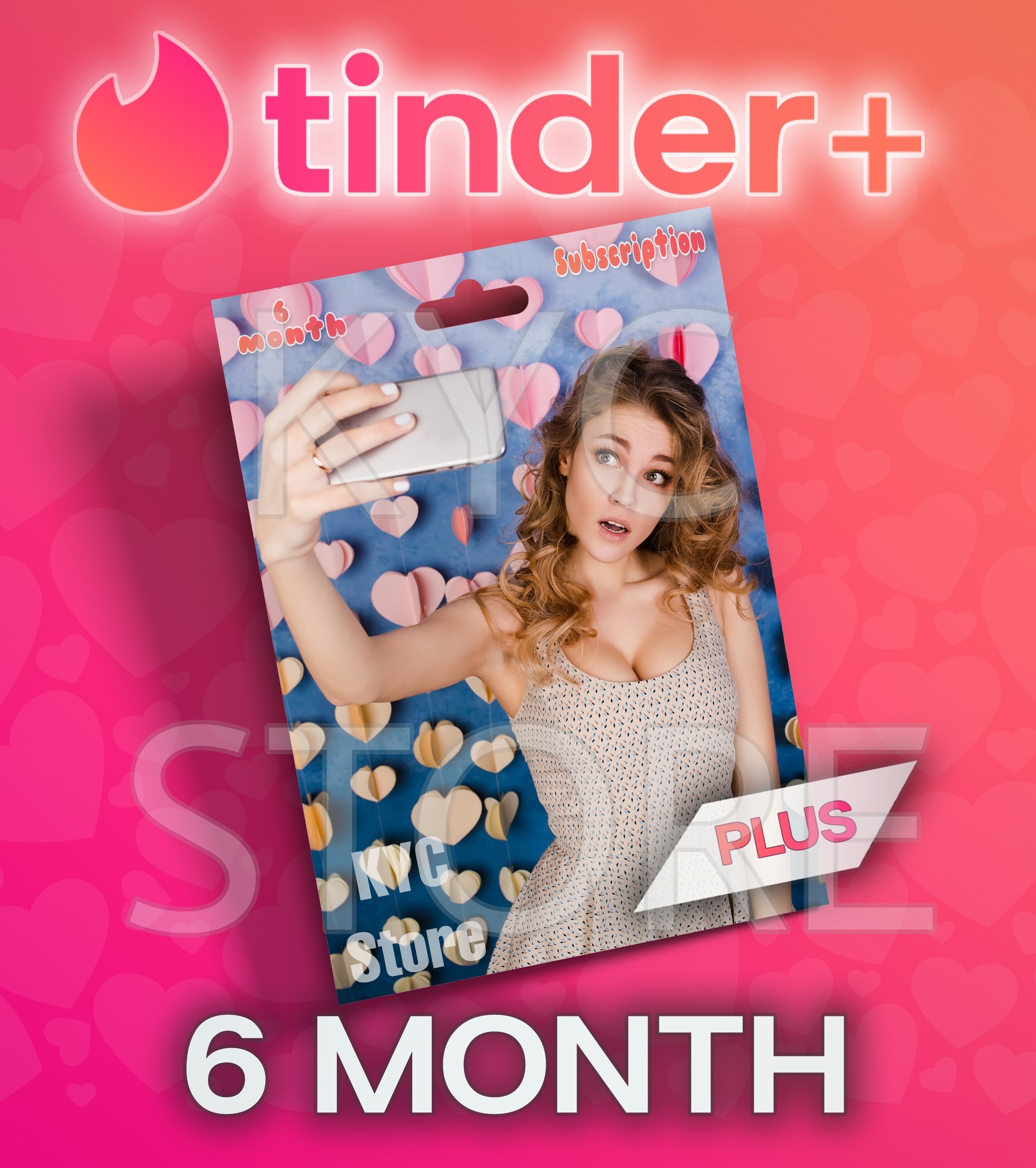Купить 💖🔥 промокод tinder🔥💕 plus 6 месяцев🔥 (для рф/мир)✅ Фотография 💖🔥 промокод tinder🔥💕 plus 6 месяцев🔥 (для рф/мир)✅